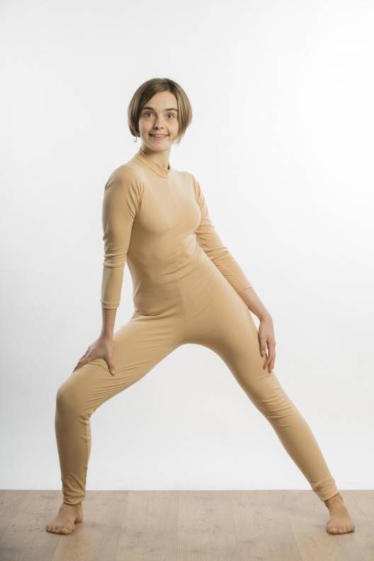 Académico Manga Larga Cuello Cremallera