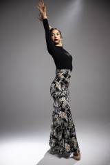 Falda Ogalla Punto Elástico Estampado Adulto