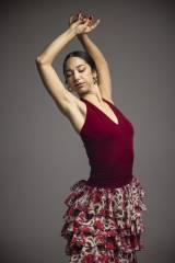 Top Mostazal Punto Elástico Adulto