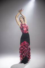 Top Olmue Punto Elástico Estampado Adulto