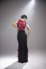 Top Olmue Punto Elástico Estampado Adulto