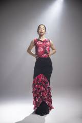 Top Olmue Punto Elástico Estampado Adulto