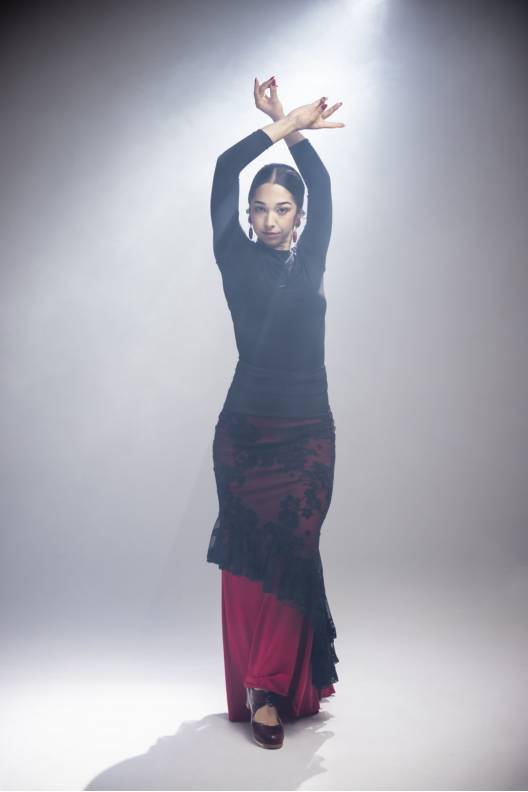 Sombra Skirt Tulle Stretch Print Adult