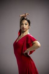 Vestido Olas Punto Elástico Adulto