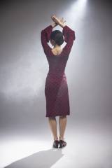 Top Agua Punto Elástico Estampado Adulto