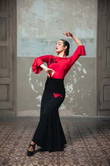 Voluta Skirt Knit Stretch Adult