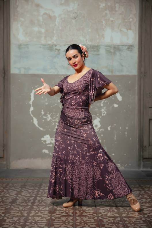 Top Chardin Punto Elástico Estampado Adulto