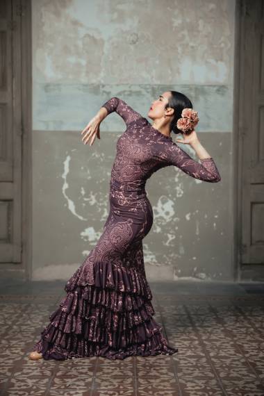 Galante Skirt Knit Stretch Print Adult