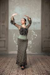 Cabriolé Skirt Tulle Stretch Print Adult