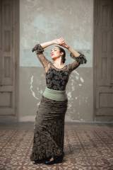 Cabriolé Skirt Tulle Stretch Print Adult