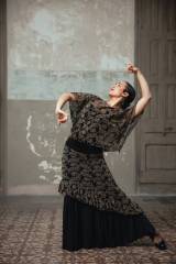 Vita Overskirt Tulle Stretch Print Adult