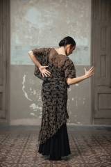 Eleganza Top Tulle Stretch Print Adult