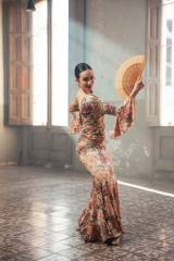 Lira Top Knit Stretch Print Adult