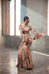 Lira Top Knit Stretch Print Adult