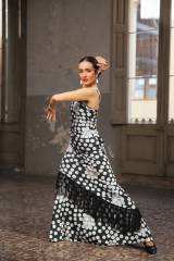 Falda Quimera Punto Elástico Estampado Adulto