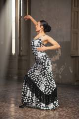 Falda Quimera Punto Elástico Estampado Adulto