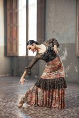 Falda Schermo Punto Elástico Estampado Adulto