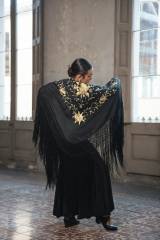 Cenit Mantón Silk Crepe Unique