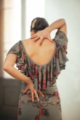 Brenet Top Knit Stretch Print Adult