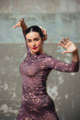 Top Berre Punto Elástico Estampado Adulto