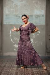 Falda Mirabel Punto Elástico Adulto