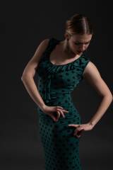 Mariquilla Top Knit Stretch Print Adult