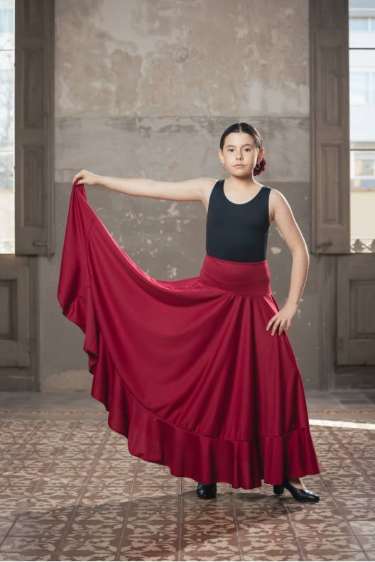 Falda Volante Punto Infantil