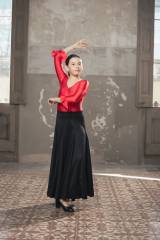 Maillot M/Volante Lycra Infantil