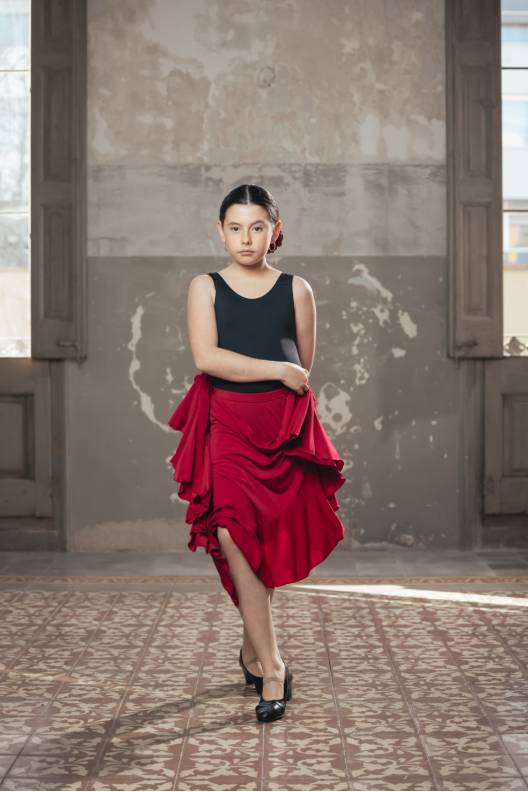 Falda Manilva Punto Elástico Infantil