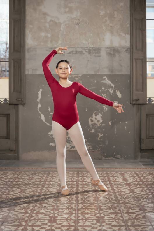 Long Sleeve Leotard Lycra Kids