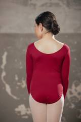 Long Sleeve Leotard Microfibre Kids