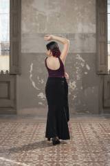 Falda Mirabel Punto Elástico Infantil