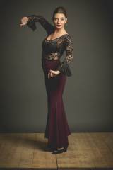 Falda Mirabel Punto Elástico Adulto