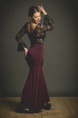 Falda Mirabel Punto Elástico Adulto