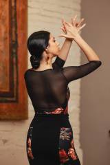 Cartuja Bodysuit Knit Stretch Print Adult