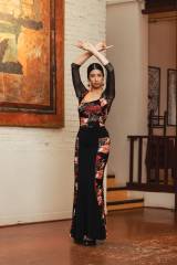 Cartuja Bodysuit Knit Stretch Print Adult