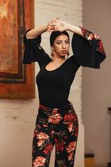 Carmona Top Knit Stretch Print Adult
