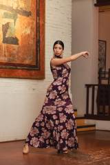 Sacromonte Dress Knit Stretch Print Adult