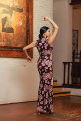 Sacromonte Dress Knit Stretch Print Adult