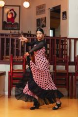 Tanguillo Dress Knit Stretch Print Adult