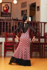 Vestido Tanguillo Punto Elástico Estampado Adulto