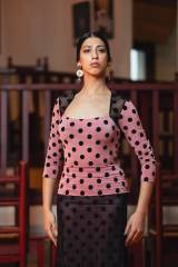 Chiclana Bodysuit Knit Stretch Print Adult