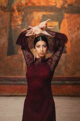 Vestido Poveda Blonda Adulto