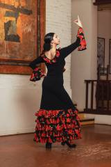 Falda Zagra Crespón Adulto