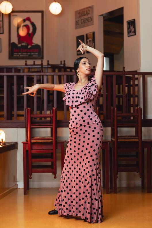 Falda Mirabel Punto Elástico Estampado Adulto