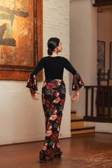 Pantalón Casino Punto Elástico Estampado Adulto