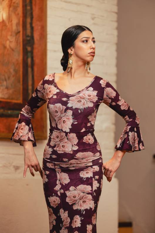 Body Cejilla Punto Elástico Estampado Adulto