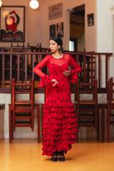 Vestido Barletta Punto Elástico Estampado Adulto