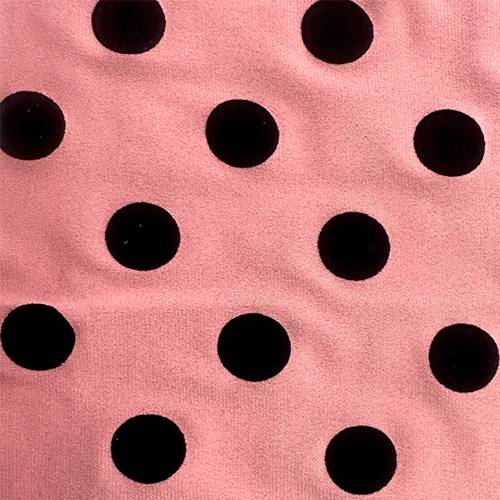 ET452/Pto. Elást. Est. Lunares Flocados Negros